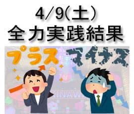 4/9(土) 特日設定狙いで大爆発！チバリヨしか勝たん？！